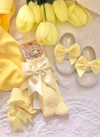 Baby girls bow shoes