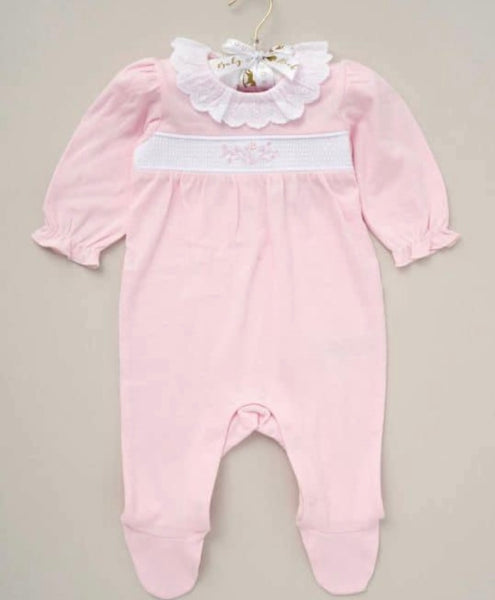 Baby girls lightweight valour baby grow
