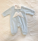 Baby boys angel wings babygrow