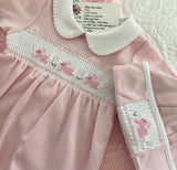 Baby girls smocking Magnolia sets