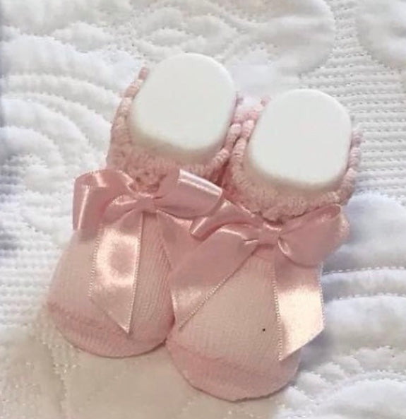 Baby girls boxes bootie sock
