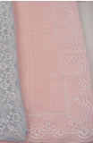 Pink lace trimmed blanket baby girls