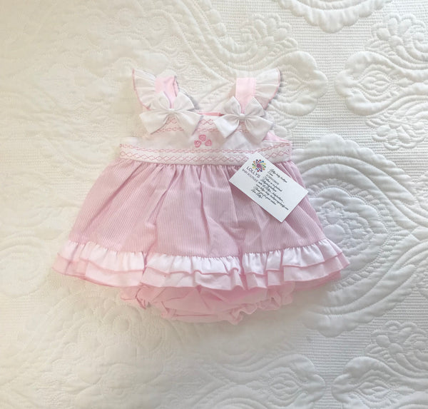 Baby girls smocked sun dress