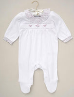 Baby girls lightweight babygrow