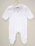 Baby girls lightweight babygrow