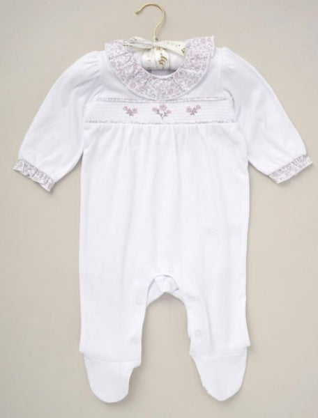 Baby girls lightweight babygrow