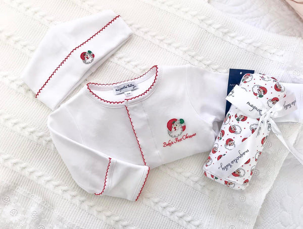Baby boy baby girls first Christmas