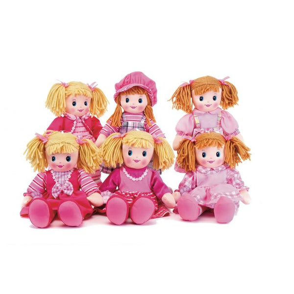 Baby girls rag doll