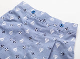 Baby boys shirt and sailboat shorts set