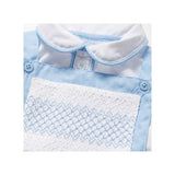 Baby boys smocking short dungarees