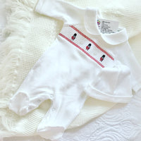Baby boys babygrow and hat