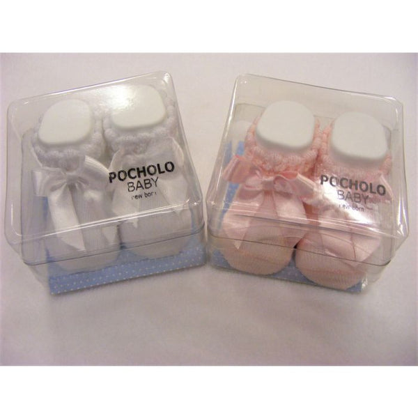 Bow sock booties
