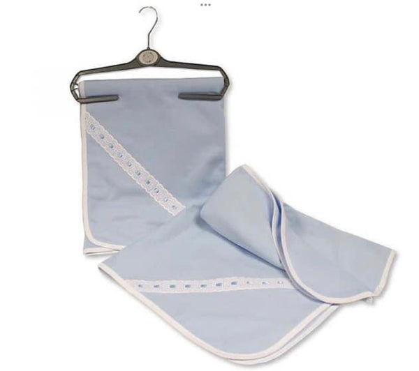 Baby boys blanket shawl wrap