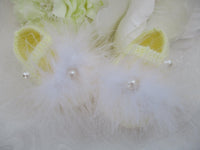 Baby girls  fluff Tinkerbell slippers