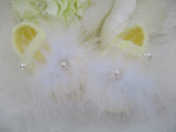 Baby girls  fluff Tinkerbell slippers
