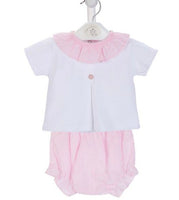 Baby girls Dandelion top and bloomers set