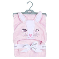 Baby girls Bunny blanket hooded .