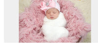 Newborn hospital hats. Baby girls .