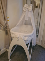 Miranda due white cot