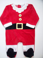 Santa baby boys Babygrow