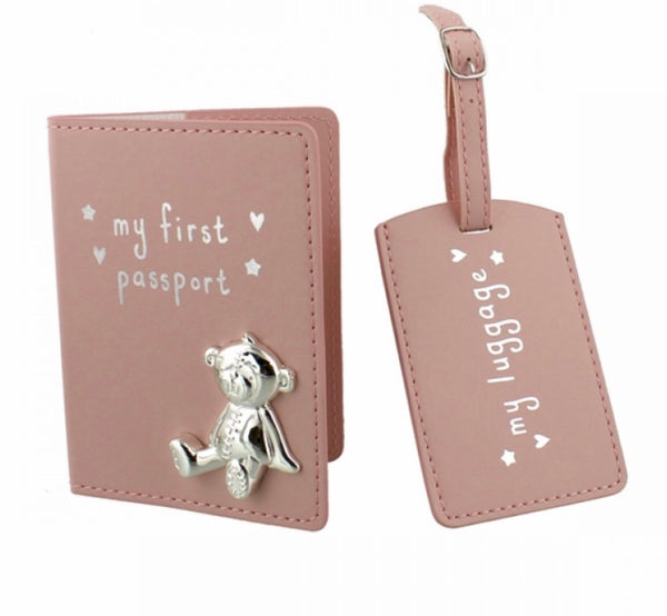 Baby girls passport set