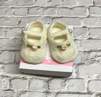 Lace & rose bud slippers girls Tinkerbell
