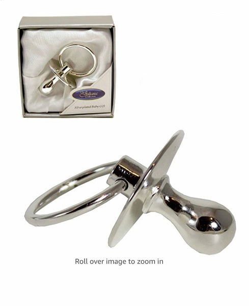 Silver dummy gift keepsake