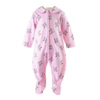 Baby girls Rachel Riley Bunny  babygrow and bib set