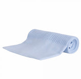 Blue cellular blanket