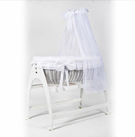 Miranda due white cot