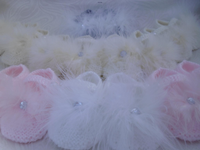 Baby girls  fluff Tinkerbell slippers