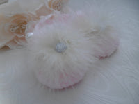 Baby girls  fluff Tinkerbell slippers