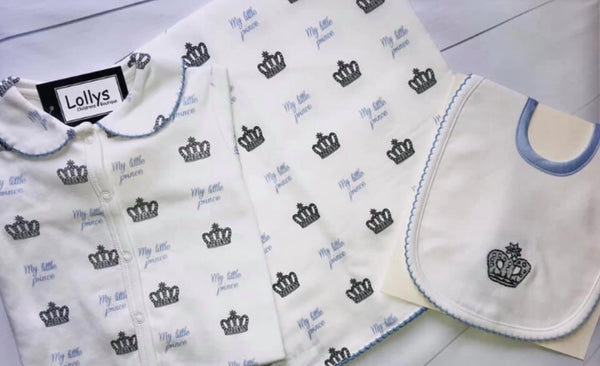 Baby boys little Prince set RR