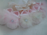 Baby girls  fluff Tinkerbell slippers