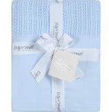 Blue cellular blanket