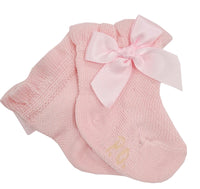 Girls pretty originals ankle bow socks