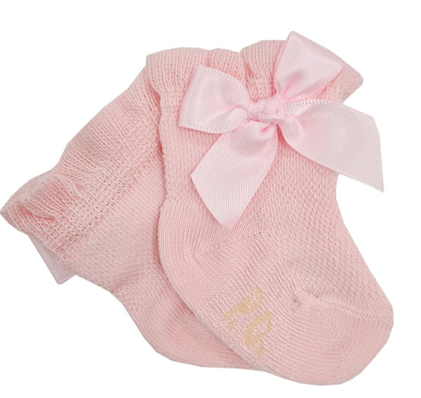 Girls pretty originals ankle bow socks