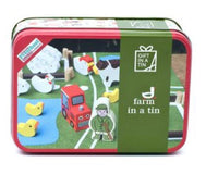 gift tin Farm animals